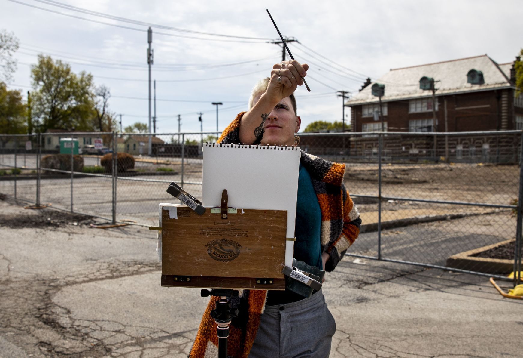 Nicholas Holman gains following through personality and art on TikTok